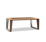 Load image into Gallery viewer, Luxurious Coffee Table With Stainless Steel Leg For Indoor And Outdoor - Forster Yellow-GCC Home Center