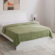 Luxurious Double-Layer Queen Blanket – Waffle & Plush Fur Design, 200x220 cm-GCC Home Center