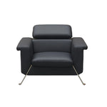 Load image into Gallery viewer, Luxurious PU Leather Office Sofa Set Metal Legs For Living Room And Office-GCC Home Center