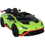 Load image into Gallery viewer, Luxury 2.4G Kids Ride-On Sports Car –Lamborghini Huracan STO Ride on Car for Kids - Green