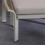 Load image into Gallery viewer, Luxury 5-Seater Aluminum Rope Sofa Set with 2 Tables – Beige