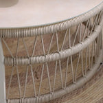 Load image into Gallery viewer, Luxury 5-Seater Aluminum Rope Sofa Set with 2 Tables – Beige