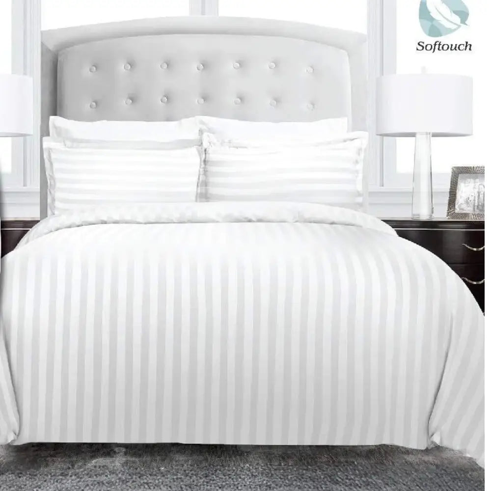 Luxury 6-Piece Hotel Comforter Set, King Size – Soft, Breathable Cotton, Modern Design-GCC Home Center