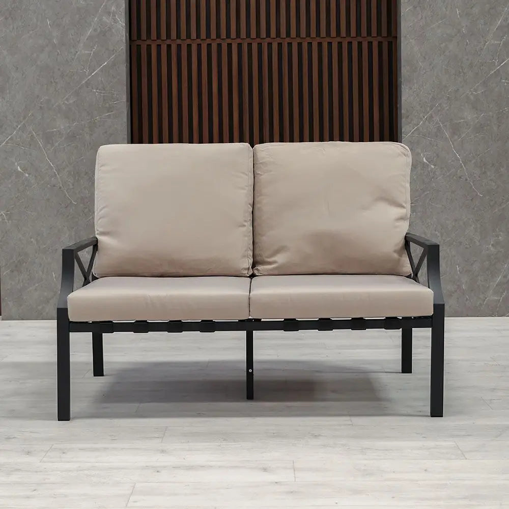 Luxury 9-Seater Outdoor Sofa Set - Grey