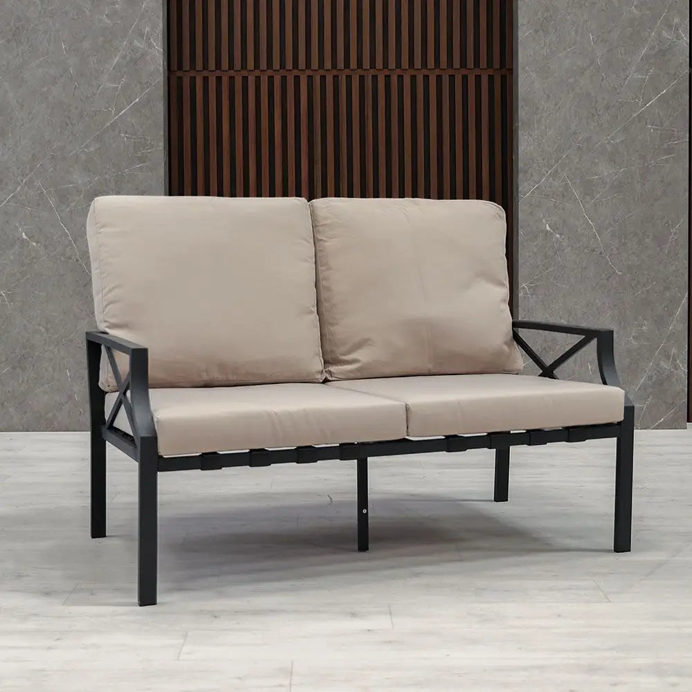Luxury 9-Seater Outdoor Sofa Set - Grey
