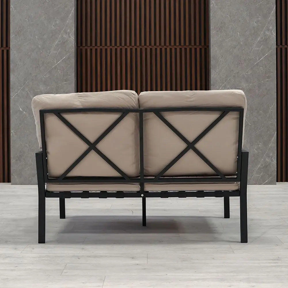 Luxury 9-Seater Outdoor Sofa Set - Grey