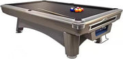 COOLBABY Luxury 9FT Pool Table Professional Solid Wood Billiard Table with Complete Billiard Accessory Sets, Perfect for Family Game