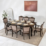 Load image into Gallery viewer, Luxury Classic Style 8-Seater Dining Set – Beige