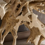 Load image into Gallery viewer, Luxury Coffee Table with Teak Root Wood in Natural Finish