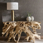 Load image into Gallery viewer, Luxury Coffee Table with Teak Root Wood in Natural Finish