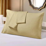 Load image into Gallery viewer, Luxury Cotton Sateen Bed Pillow Covers (2-Pack) – 100% Long-Staple Cotton, 250TC, 50x75cm, Soft &amp; Durable, Made in UAE-GCC Home Center