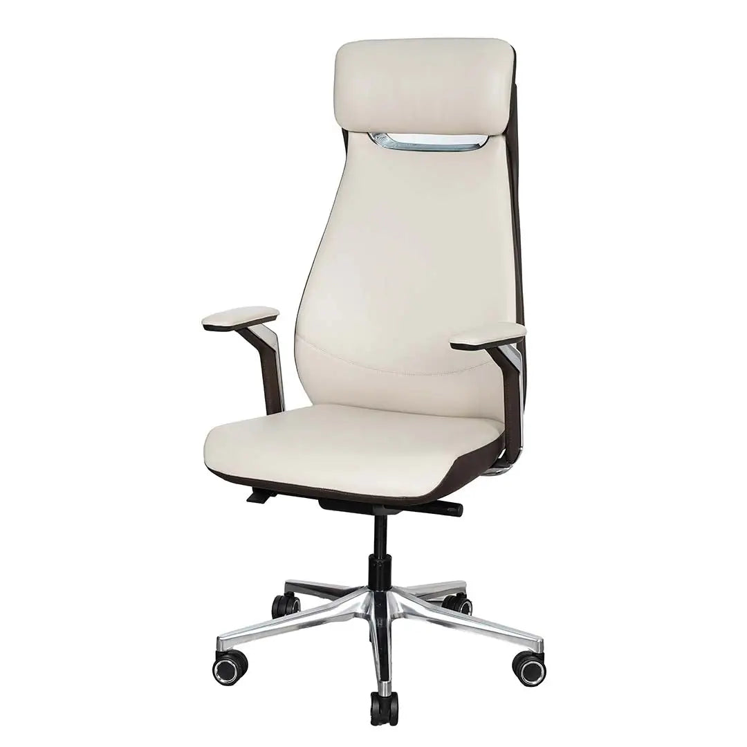 Luxury Ergonomic Design High Back Office Chair With Adjustable Headrest-GCC Home Center