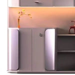 Load image into Gallery viewer, Luxury Executive Office Cabinet, Four-Door Cupboard With Two Cabinet - Grey-GCC Home Center