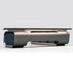 Load image into Gallery viewer, Luxury Executive Office Table, 2-Cupboards With a Handle-Free Design For a Modern Look - Grey-GCC Home Center
