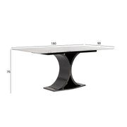 Luxury Faux Marble Dining Table
