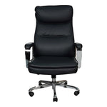 Load image into Gallery viewer, Luxury High Back Office Chair With Leather Pads And Metal Legs-GCC Home Center