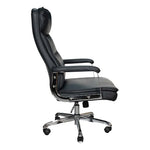 Load image into Gallery viewer, Luxury High Back Office Chair With Leather Pads And Metal Legs-GCC Home Center