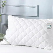 Luxury Hotel-Quality Polyester Bed Pillow – 900gm, Diamond Quilted (50cm x 75cm) | Ultra-Soft & Breathable for Supreme Comfort-GCC Home Center