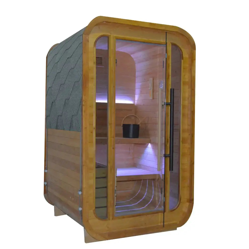 Luxury Indoor/Outdoor Sauna Room