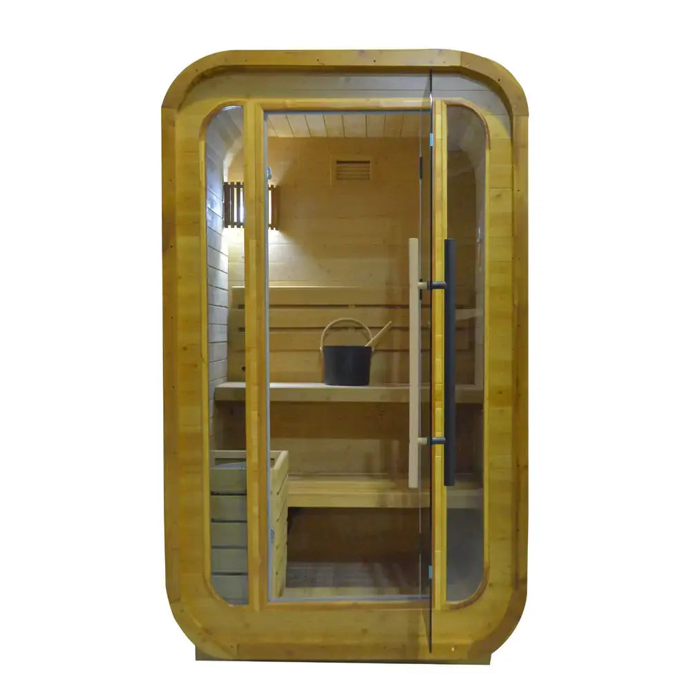 Luxury Indoor/Outdoor Sauna Room