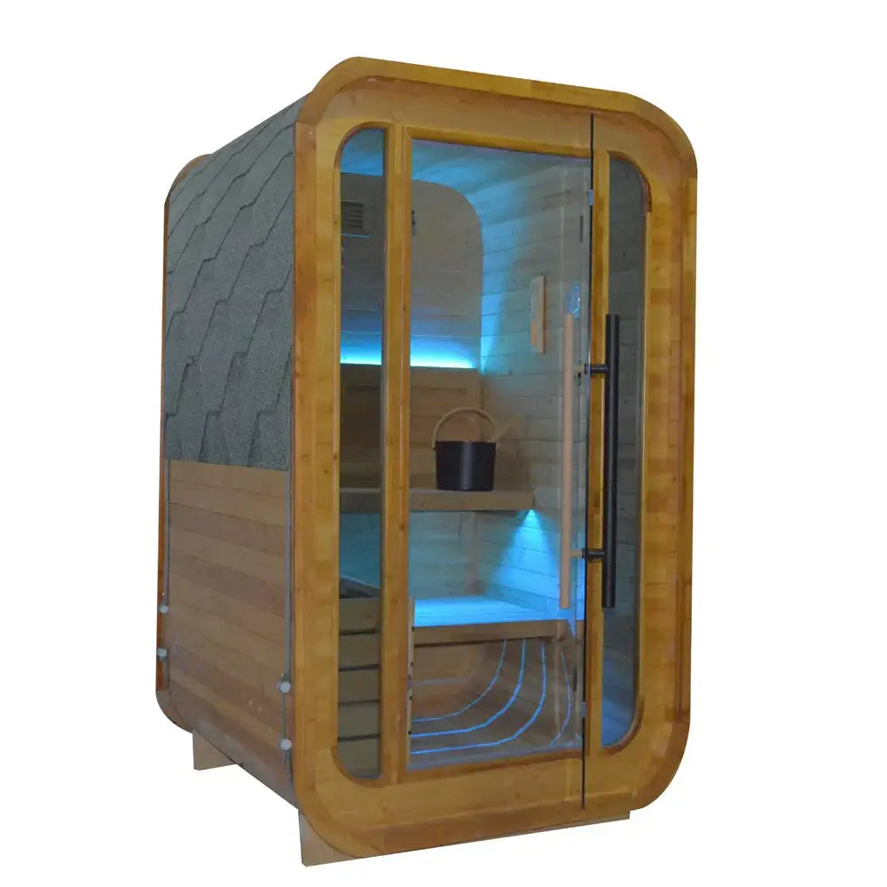 Luxury Indoor/Outdoor Sauna Room