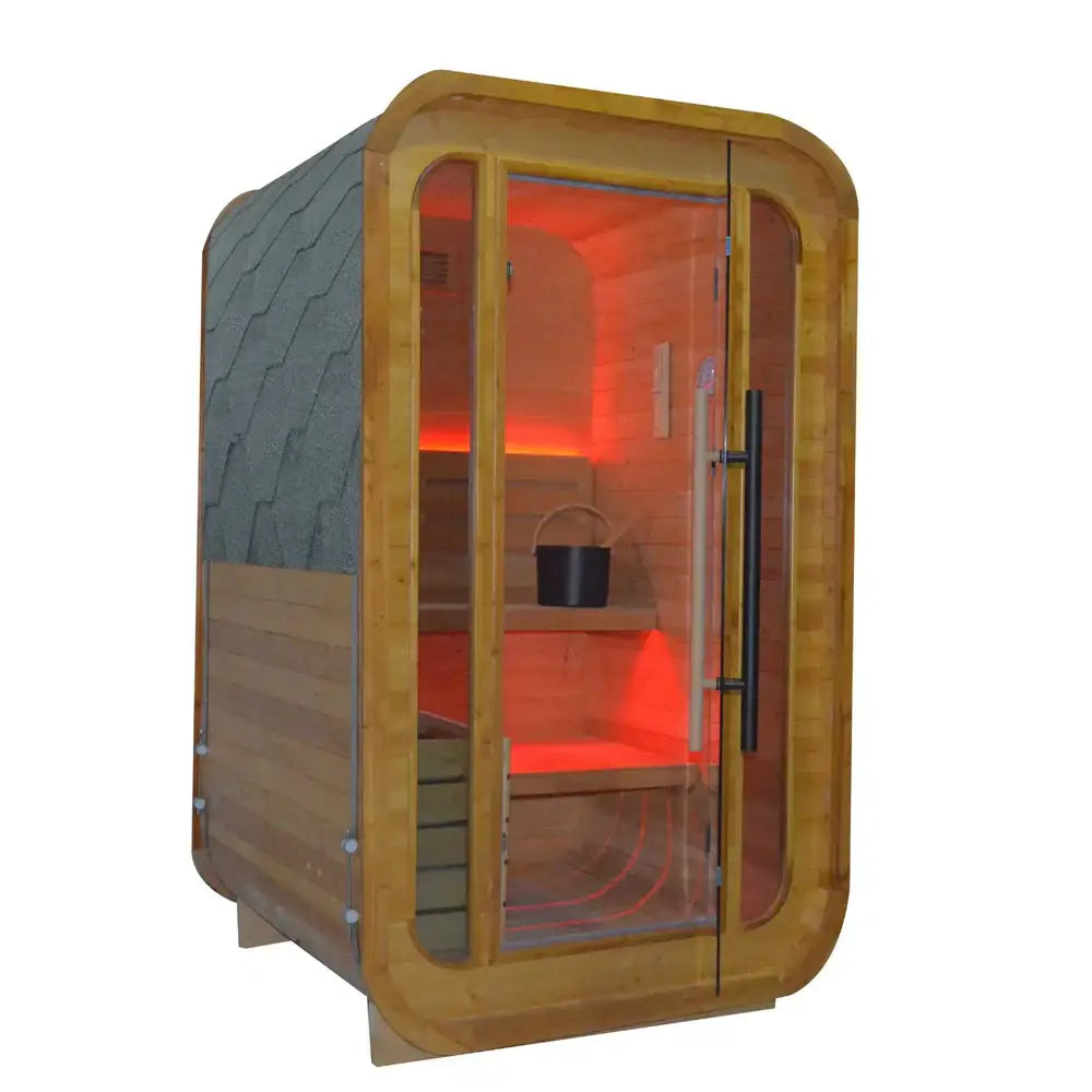 Luxury Indoor/Outdoor Sauna Room