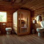 Load image into Gallery viewer, Luxury Indoor/Outdoor Sauna Room