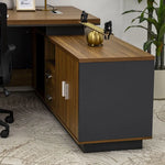Load image into Gallery viewer, Luxury L-Shaped Office Desk
