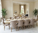 Load image into Gallery viewer, Luxury Milano 10 Seater Dining Set - Elegant Beige