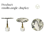Load image into Gallery viewer, Luxury Modern Coffee Table With Natural Marble, Side Tables For Living Room - Cloudy-GCC Home Center