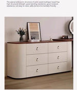Load image into Gallery viewer, COOLBABY Luxury modern simple solid wood red dresser corner with LED light makeup table small-GCC Home Center
