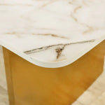 Load image into Gallery viewer, Luxury Natural Calacatta Marble Dining Table