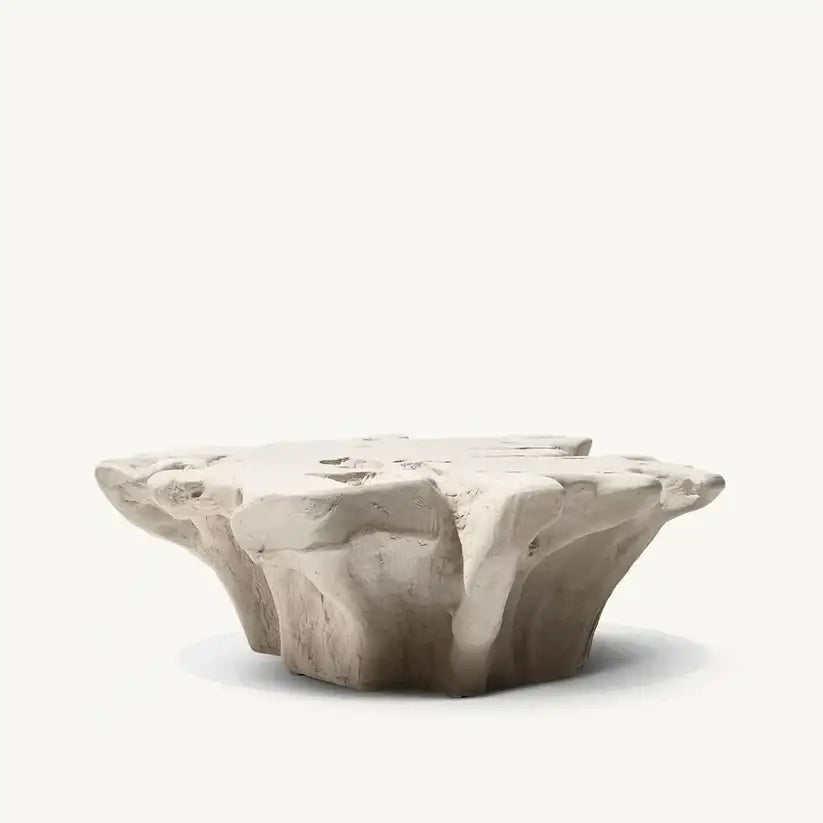 Luxury Natural Teak Root Wood Coffee Table