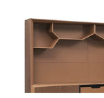 Load image into Gallery viewer, Luxury Office Cabinet, Smart File Cabinet With Four-Door, Four Shelves And Two Drawers - Brown-GCC Home Center