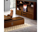 Load image into Gallery viewer, Luxury Office Cabinet, Smart File Cabinet With Four-Door, Four Shelves And Two Drawers - Brown-GCC Home Center