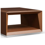 Load image into Gallery viewer, Luxury Office Coffee Table With Leather Finish - Light Brown-GCC Home Center