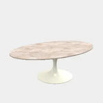 Load image into Gallery viewer, Luxury Oval Dining Table – Warm Gray