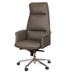 Load image into Gallery viewer, Luxury PU leather High Back Office Chair With Height Adjustable And Swivel Wheels-GCC Home Center