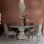 Load image into Gallery viewer, Luxury Round Dining Table White – Ø150 cm - 8 People