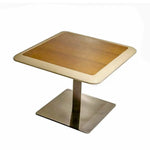 Load image into Gallery viewer, Luxury Square Coffee Table With Metal Leg For Living Rooms, Home And Offices- Brown-GCC Home Center