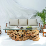 Load image into Gallery viewer, Luxury Teak Root Coffee Table, Naturally Unique Design