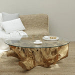 Load image into Gallery viewer, Luxury Teak Root Coffee Table, Naturally Unique Design