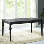 Load image into Gallery viewer, Luxury Upholstery Teak Wood Dining Table Set Mid-Century Modern