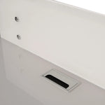 Load image into Gallery viewer, Luxury Workstation with Tempered Glass And Stainless Steel Frame-GCC Home Center