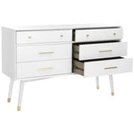 Load image into Gallery viewer, Lyla 6 Drawer Dresser in Dark Brown-GCC Home Center