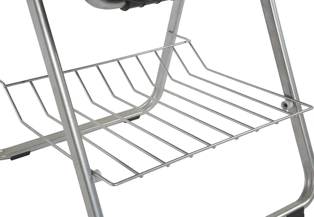 Mahmayi Kelvin S234A Folding Student Chair - Plastic Folding Chair With Writing Tablet - Foldable Chair With Polypropylene Tablet (Black) (Student Chair)