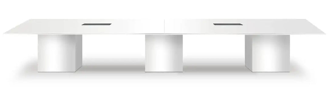Mahmayi Modern Conference Table, Office Meeting Table, Conference Meeting Room Table - Light Concrete, 480CM