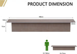 Load image into Gallery viewer, Mahmayi Modern Conference Table, Office Meeting Table, Conference Meeting Room Table - Light Concrete, 480CM