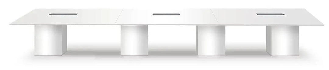 Mahmayi Modern Conference Table, Office Meeting Table, Conference Meeting Room Table - Light Concrete, 480CM