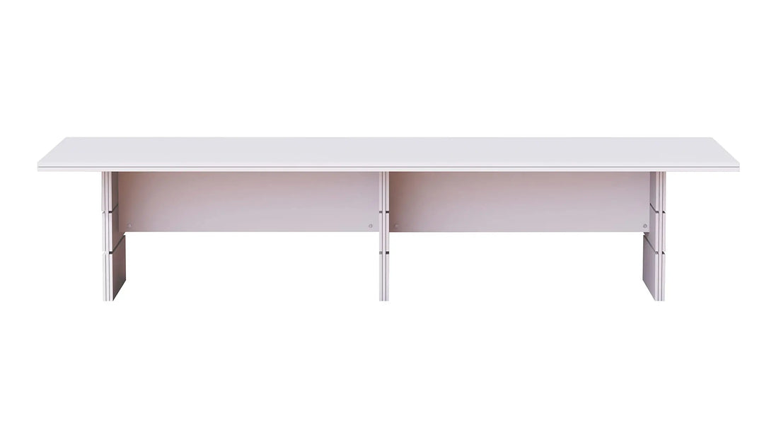 Mahmayi Modern Conference Table, Office Meeting Table, Conference Meeting Room Table - Light Concrete, 480CM